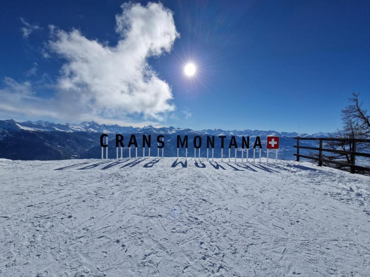 Chalet Diognysos B&B, Boutique Hotel & Wellness Crans-Montana Eksteriør bilde