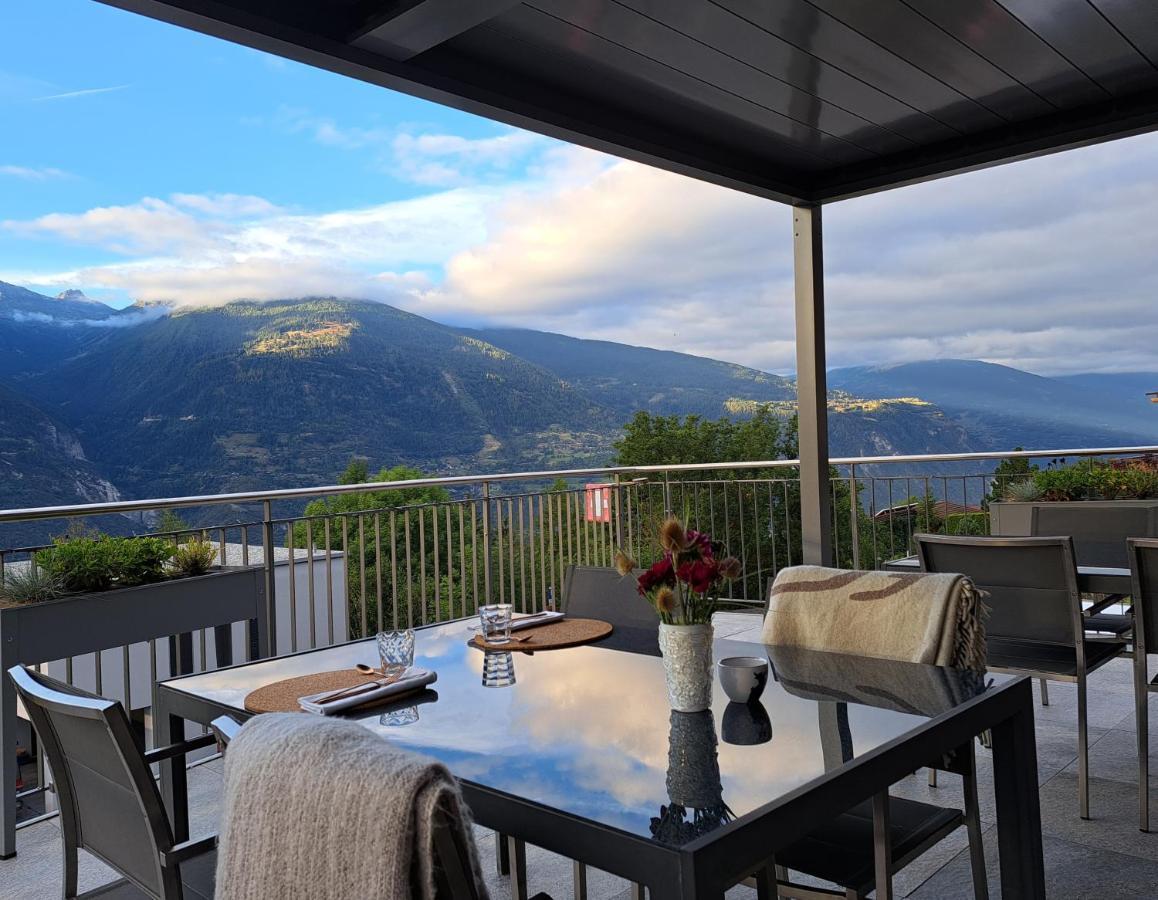 Chalet Diognysos B&B, Boutique Hotel & Wellness Crans-Montana Eksteriør bilde