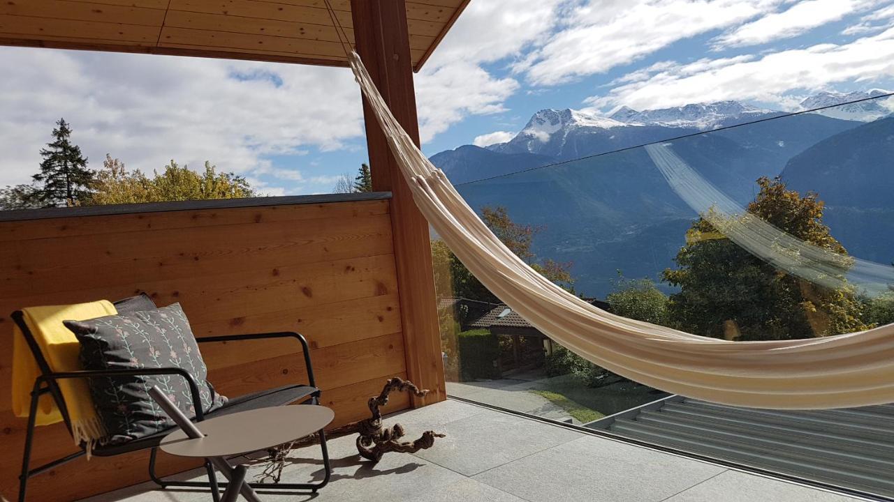 Chalet Diognysos B&B, Boutique Hotel & Wellness Crans-Montana Eksteriør bilde