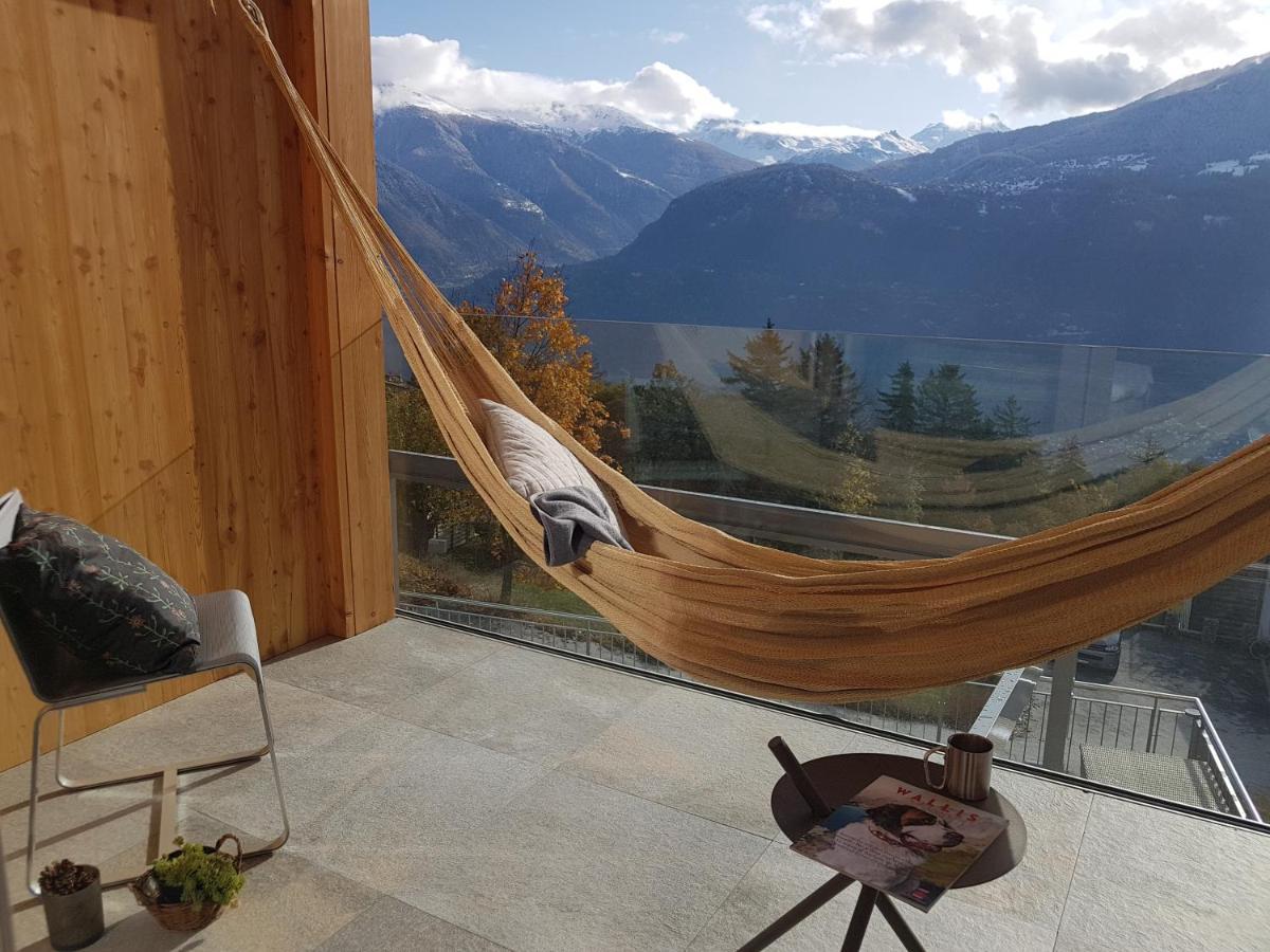 Chalet Diognysos B&B, Boutique Hotel & Wellness Crans-Montana Eksteriør bilde